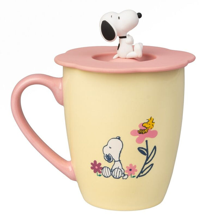 Snoopy premium mug with lid-2