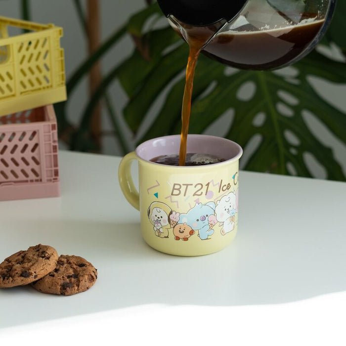 BT21 Ice Cream premium mug-4