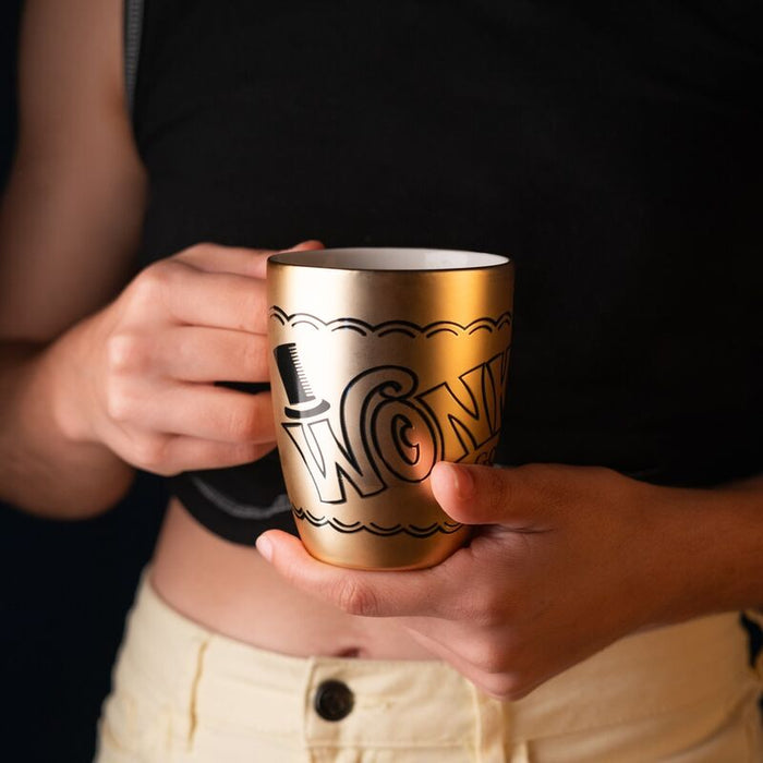 Willy Wonka Golden Ticket mug 350ml-3
