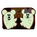 Loungefly Disney Mickey &#38; Minnie Floral Ghost wallet-1