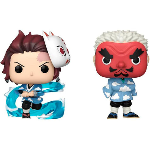 POP pack 2 figures Demon Slayer Kimetsu no Yaiba Tanjiro Kamado & Sakonji Urokodaki-0