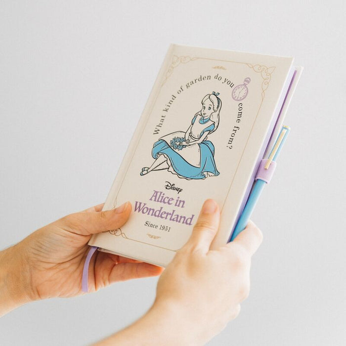 Disney Alice in Wonderland A5 premium notebook + pen-4