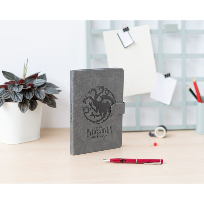 Game of Thrones Targaryen A5 premium notebook + pen-5