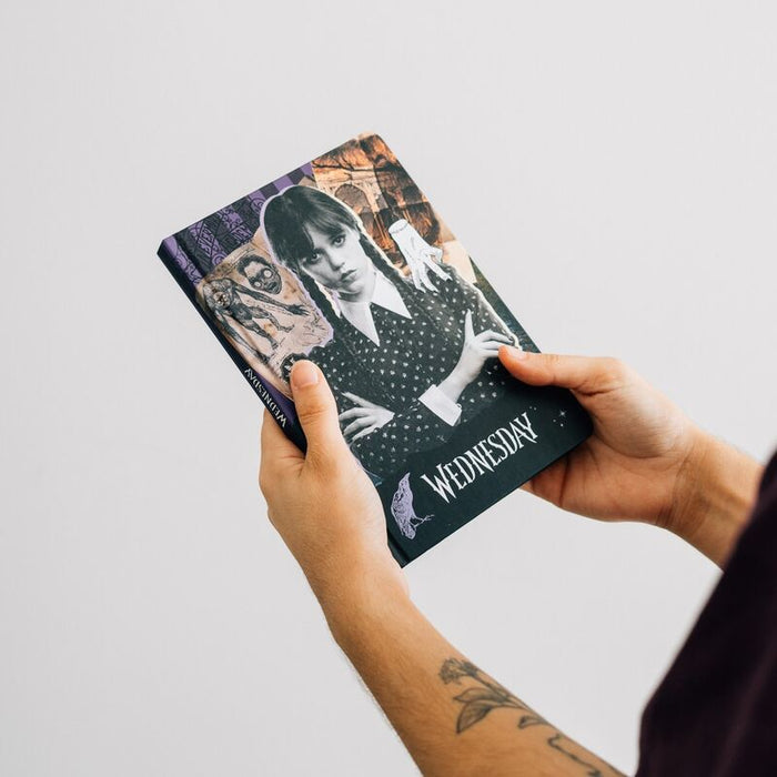 Wednesday Addams A5 premium notebook-5
