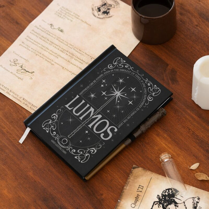 Harry Potter Lumos A5 premium led notebook + pen-4