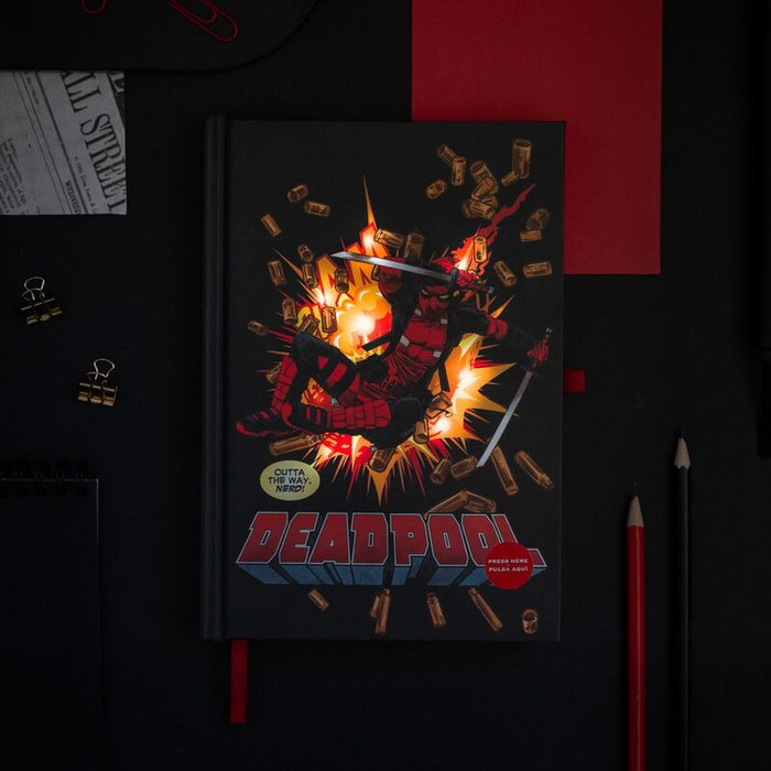 Marvel Deadpool A5 premium led notebook-4