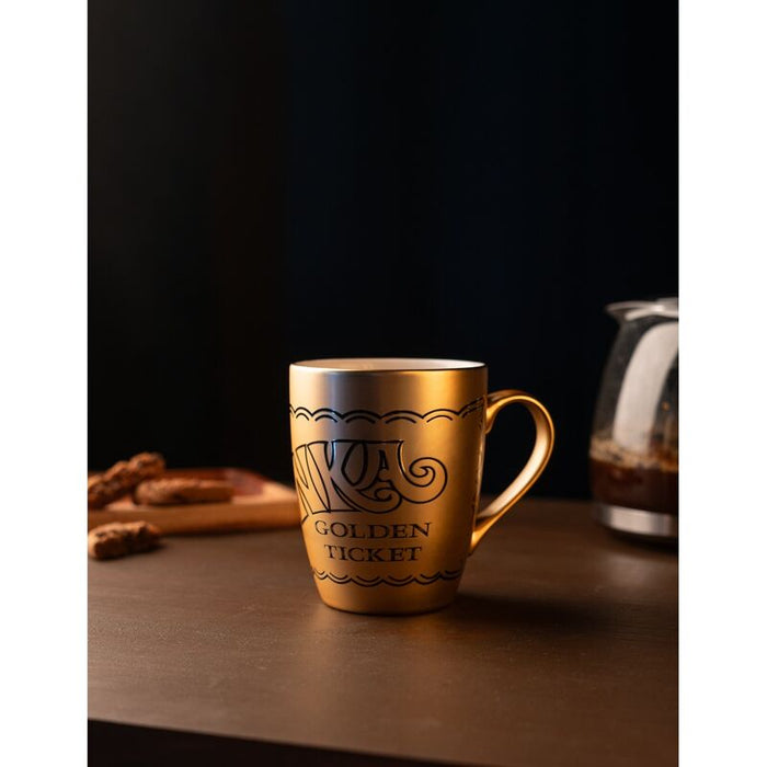 Willy Wonka Golden Ticket mug 350ml-4