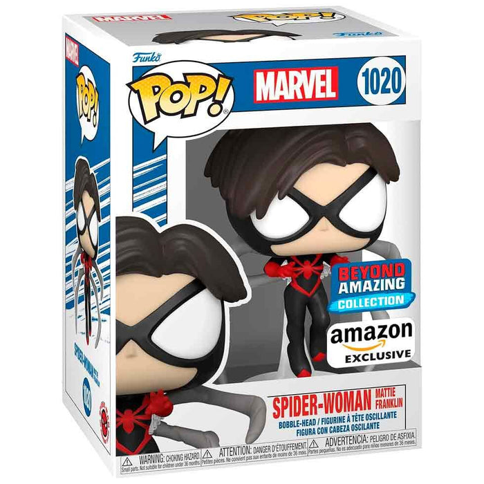 POP figure Marvel Beyond Amazing Spider-Woman Mattie Franklin Exclusive-1