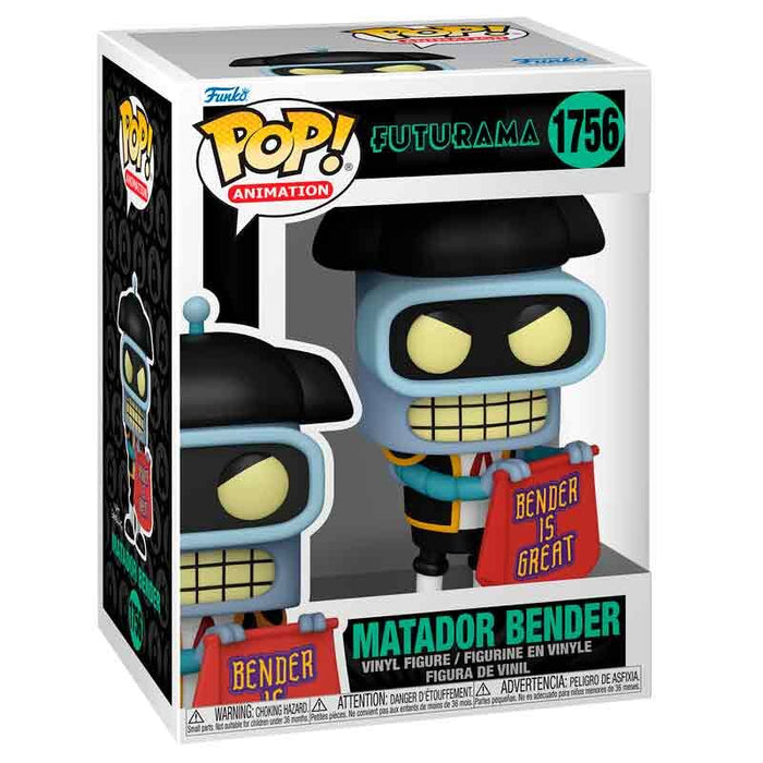 POP figure Futurama Matador Bender-1