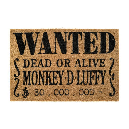 One Piece Wanted Monkey D Luffy doormat product image