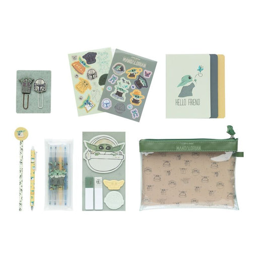 Star Wars The Mandalorian Grogu stationery kit-1