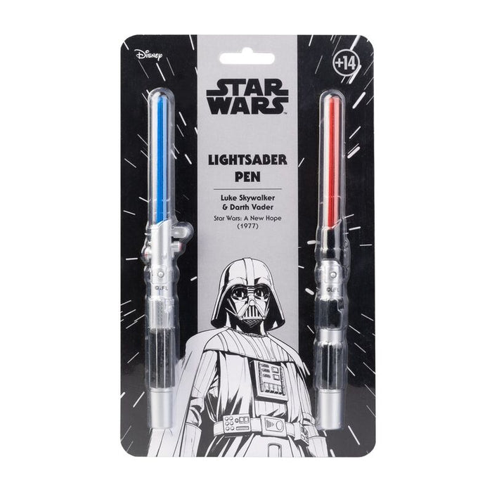 Star Wars Lightsaber set 2 pens with light-1