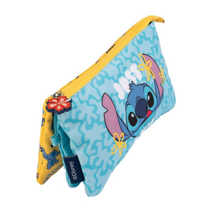 Disney Stitch triple pencil case-2