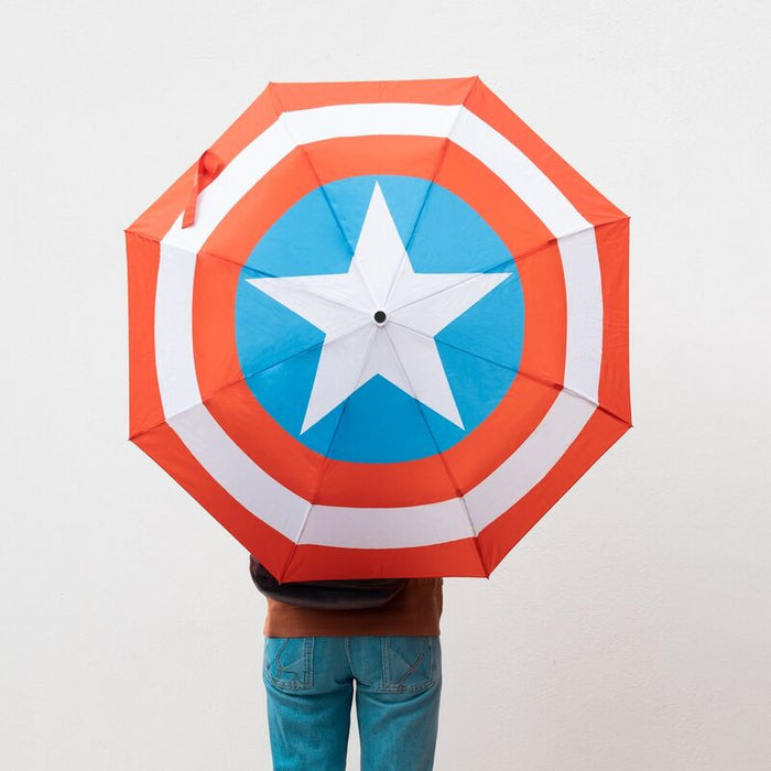Marvel Captain America Foodie Automatic folding umbrella-3