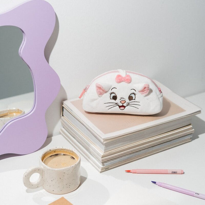 Disney The Aristocats Bonjour Marie push pencil case-3
