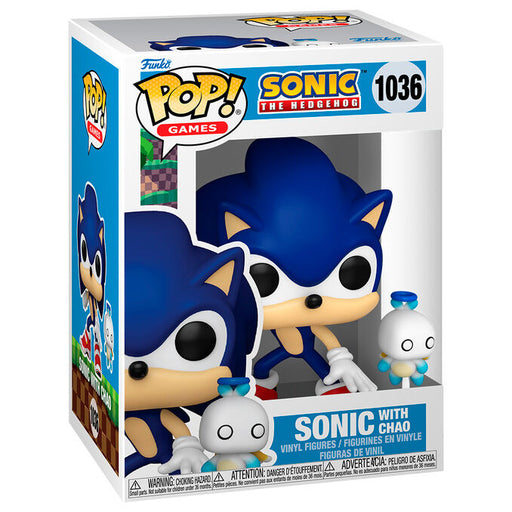 POP figure Sonic The Hedgehog Sonic with Chao-1