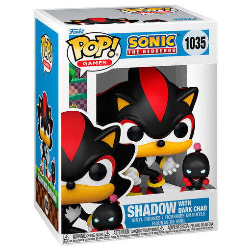 POP figure Sonic The Hedgehog Shadow with Dark Chao-1