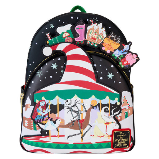 Loungefly Disney Nightmare Before Christmas Journey to Christmas Town backpack-0