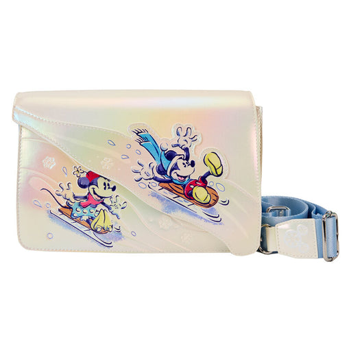 Loungefly Disney Mickey and Friends Winter Wonderland shoulder bag-0