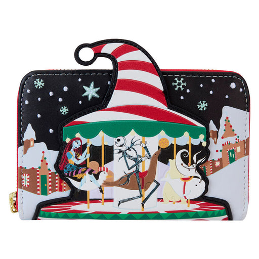Loungefly Disney Nightmare Before Christmas Journey to Christmas Town wallet-0