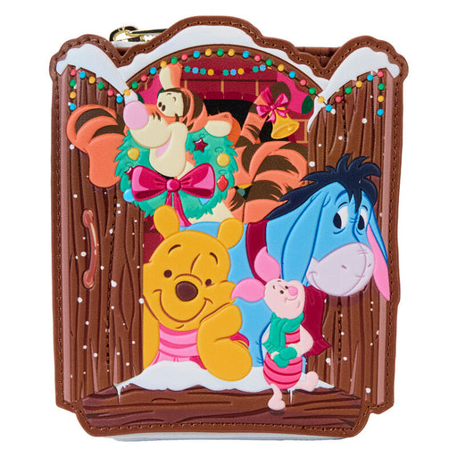 Loungefly Disney Winnie the Pooh Holiday Friends wallet-0