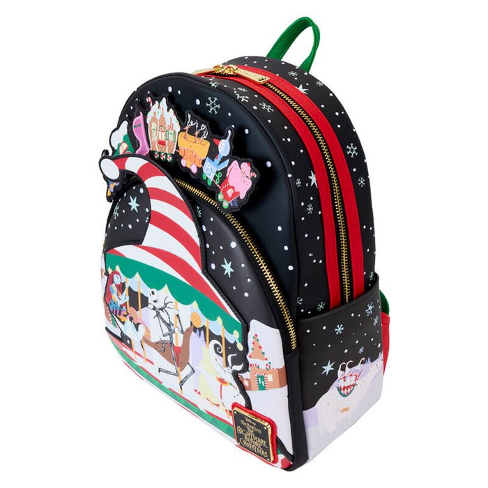 Loungefly Disney Nightmare Before Christmas Journey to Christmas Town backpack-1