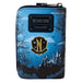 Loungefly Wednesday Nevermore Academy wallet-1