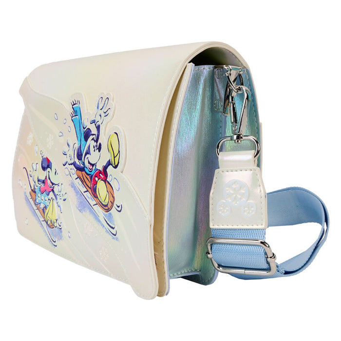 Loungefly Disney Mickey and Friends Winter Wonderland shoulder bag-2