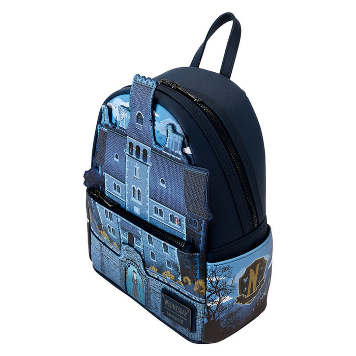 Loungefly Wednesday Nevermore Academy backpack-3
