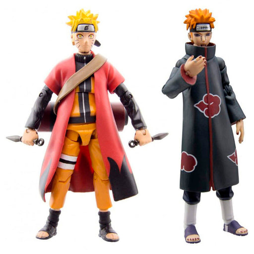 Naruto Shippuden Naruto vs Pain Sage Mode 25th Anniversary set figures 10cm-1