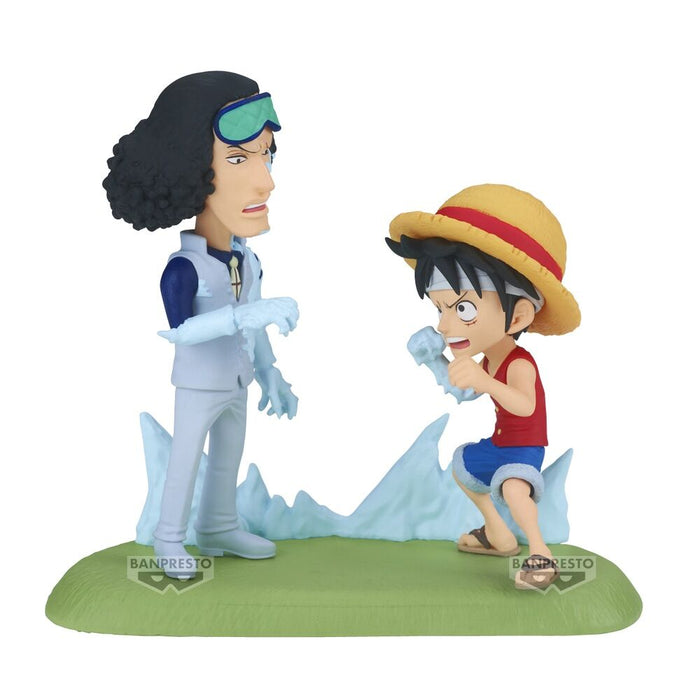 One Piece World Collectable Figure Log Stories Monkey D. Luffy vs Kuzan 9cm-4