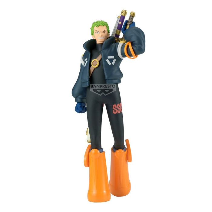 One Piece The Shukko Roronoa Zoro Egghead figure 17cm-4