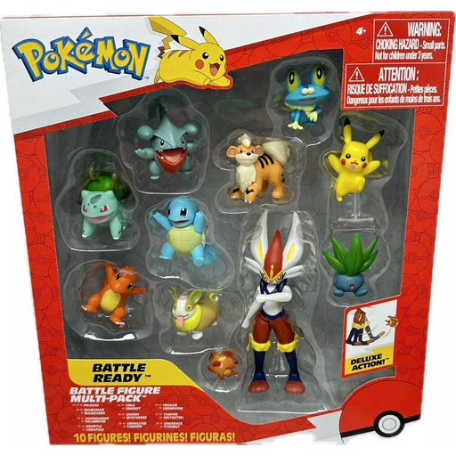 Pokemon Battle Ready pack 10 figures-0