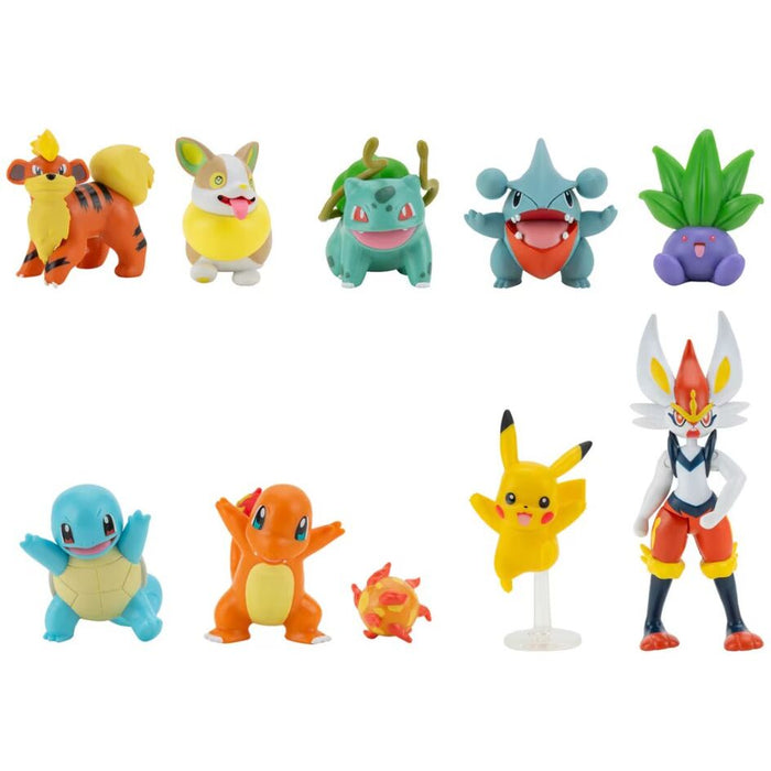 Pokemon Battle Ready pack 10 figures-1