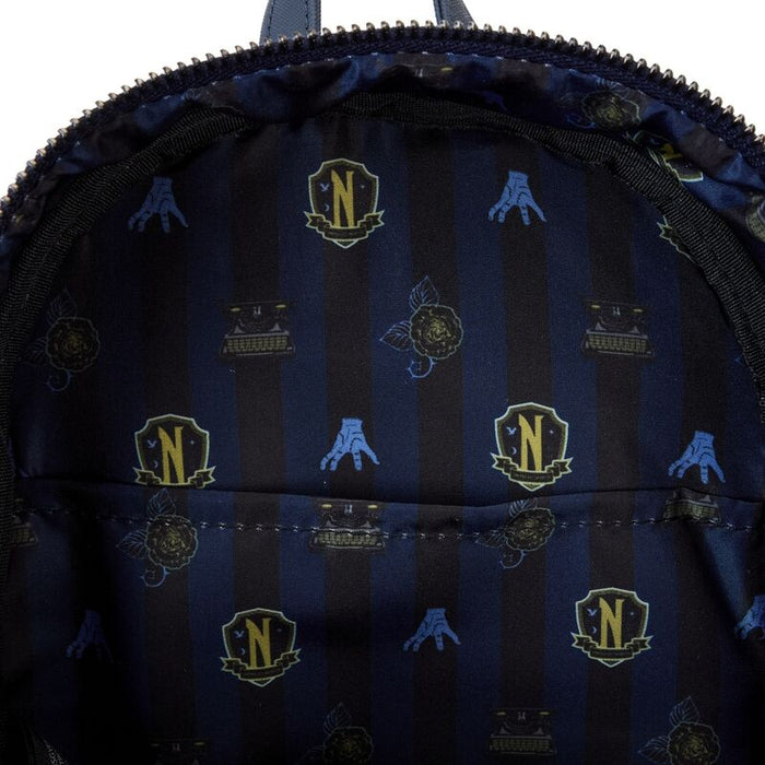 Loungefly Wednesday Nevermore Academy backpack-5