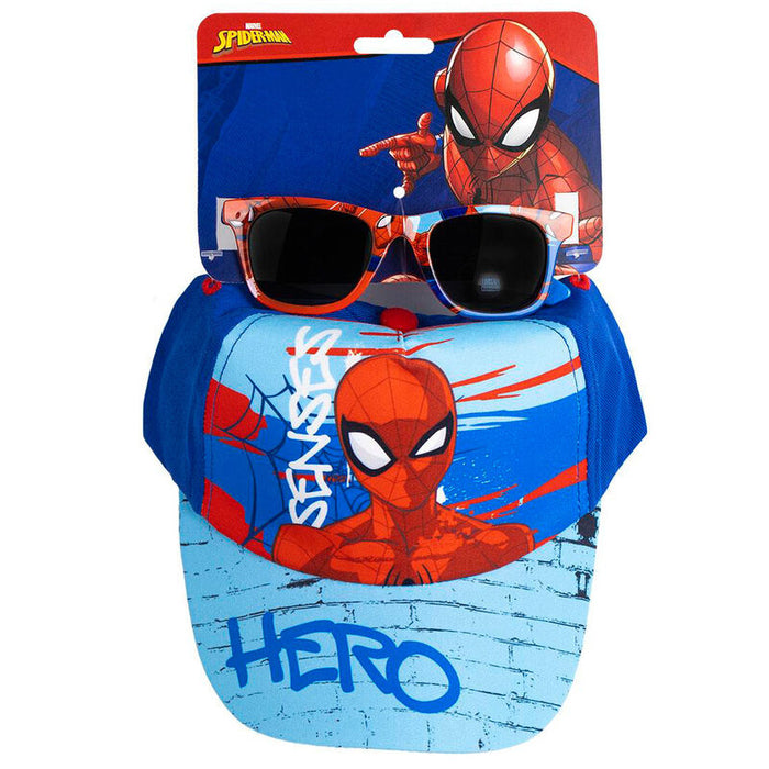 Marvel Spiderman set cap + sunglasses-1