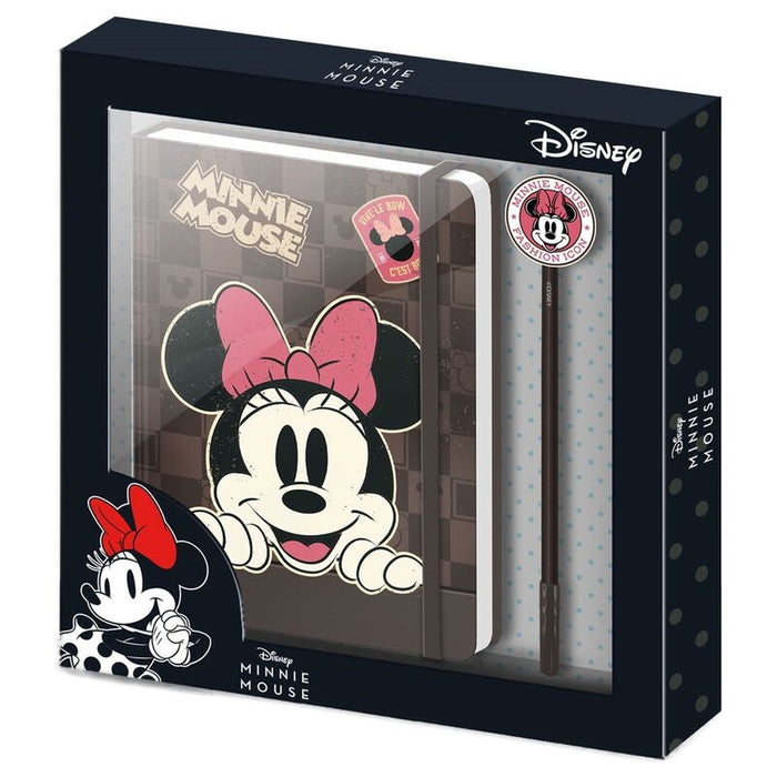 Disney Minnie diary + pen set-0
