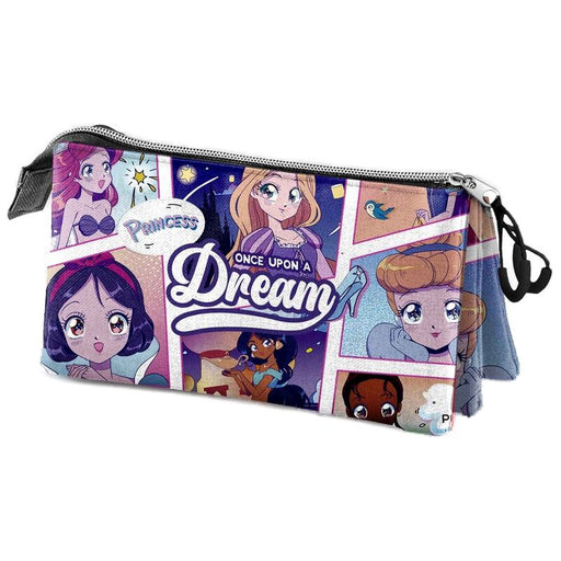Disney Princess Comic triple pencil case-1