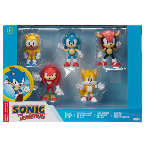 Sonic the Hedgehog pack 5 figures 6cm-0