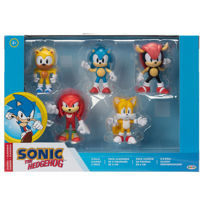 Sonic the Hedgehog pack 5 figures 6cm-0