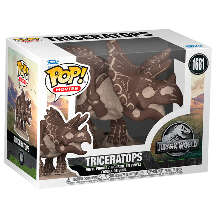 POP figure Jurassic World Triceratops-1