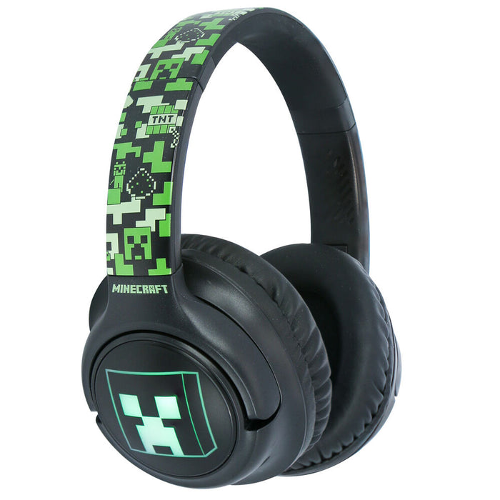 Minecraft wireless LED headphones-7