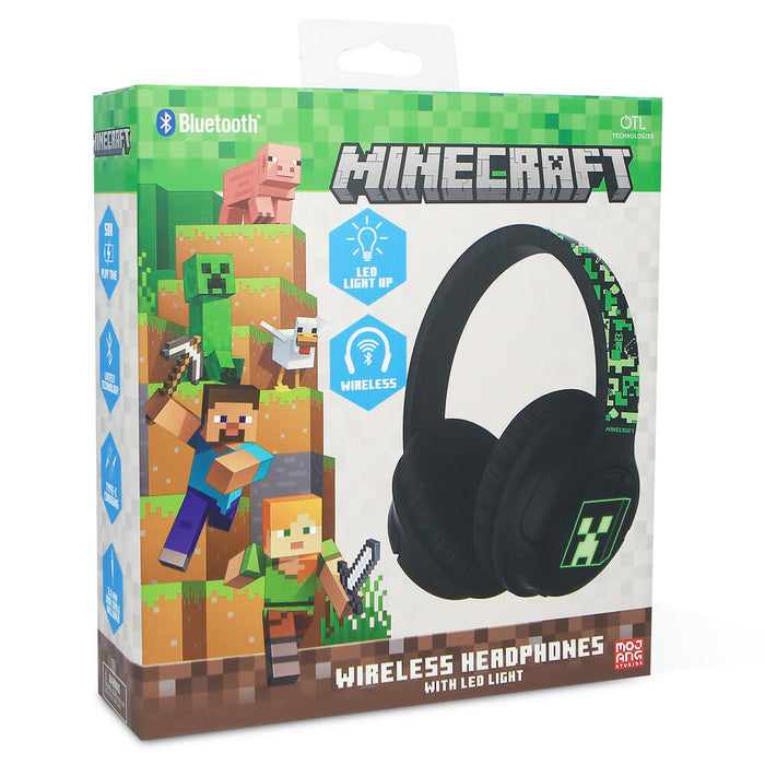 Minecraft wireless LED headphones-9