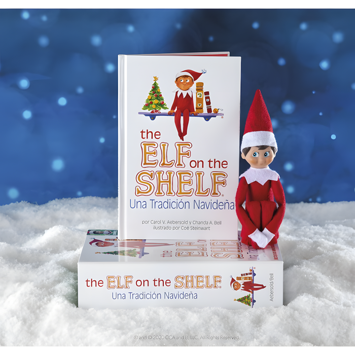 Spanish The Elf On the Shelf Story + Doll set-5
