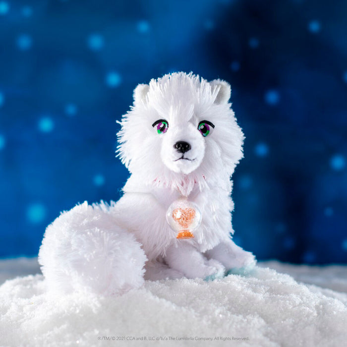 Spanish Elf Pets Story + plush toy Fox Artic set-3