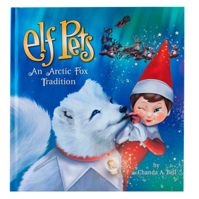 Spanish Elf Pets Story + plush toy Fox Artic set-2