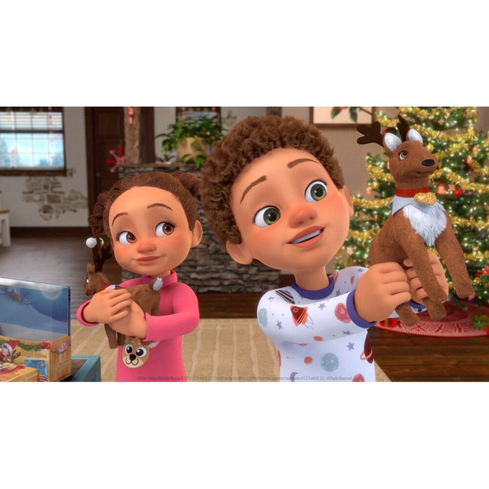 Spanish Elf Pets Story + plush toy Reindeer set-5