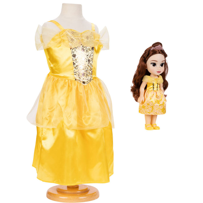 Disney Beauty and the Beast Belle doll + costume 38cm-2