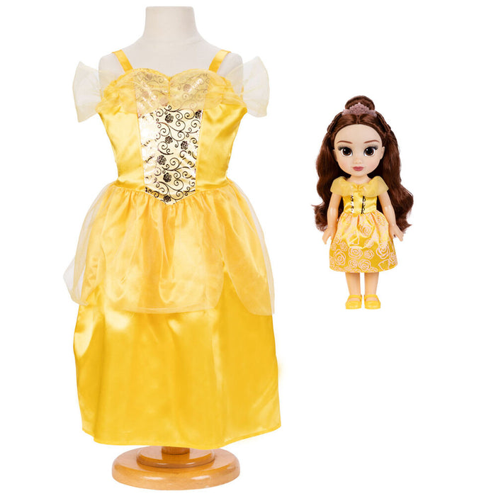 Disney Beauty and the Beast Belle doll + costume 38cm-1