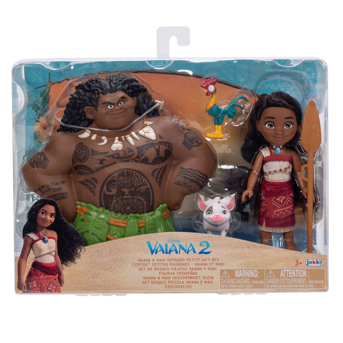 Disney Vaiana Moana 2 Vaiana & Maui blister doll 15cm-3